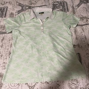 Womens golf shirt.